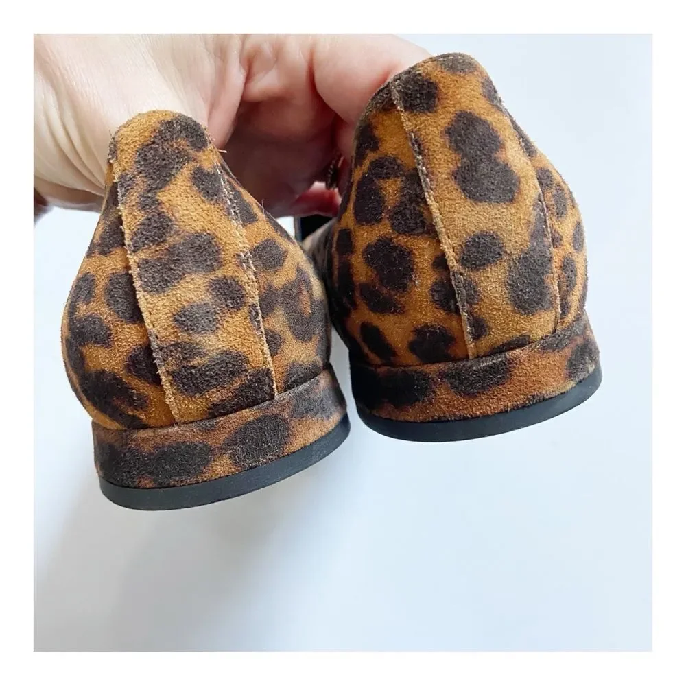AGL Seraphina Animal Print Flat In Ghephard Cognac Leopard size EU36.5 US6